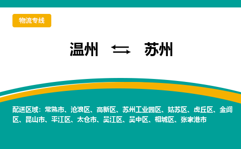 溫州到蘇州平江區物流專線