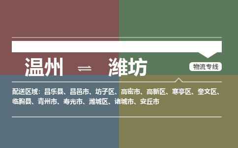 溫州到濰坊寒亭區物流專線